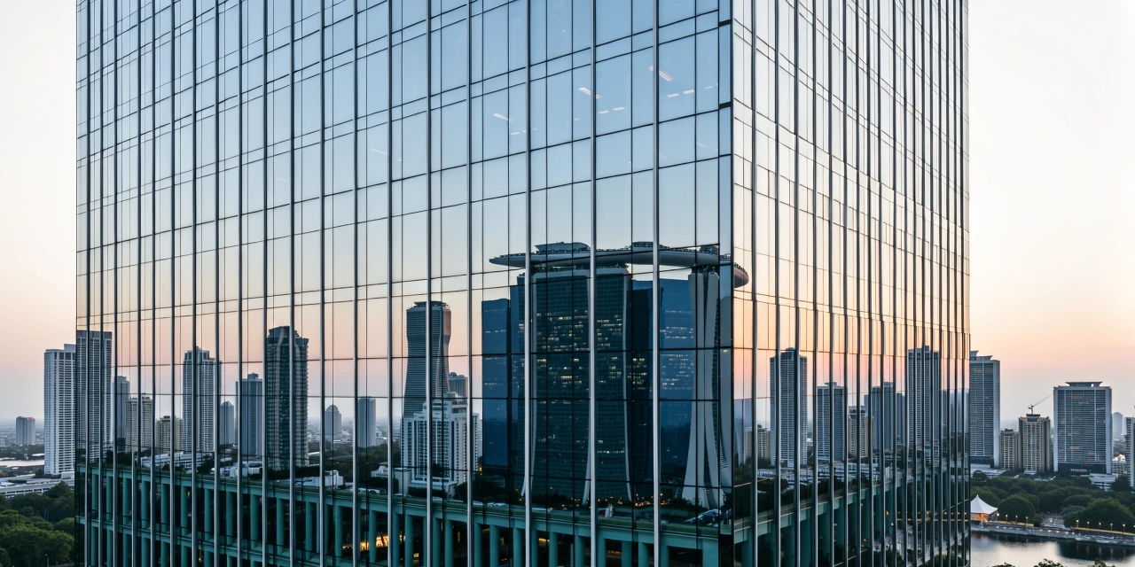 Singapore business district